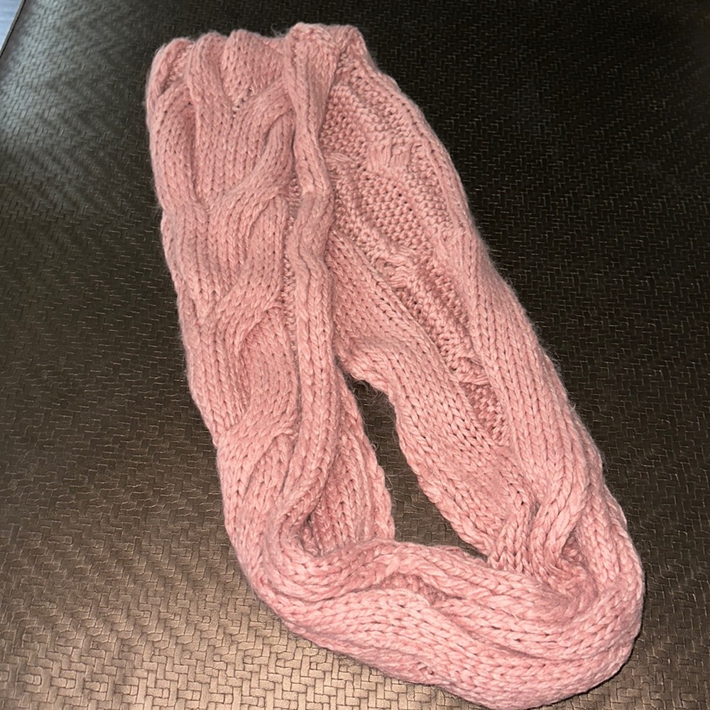 Pink scarf